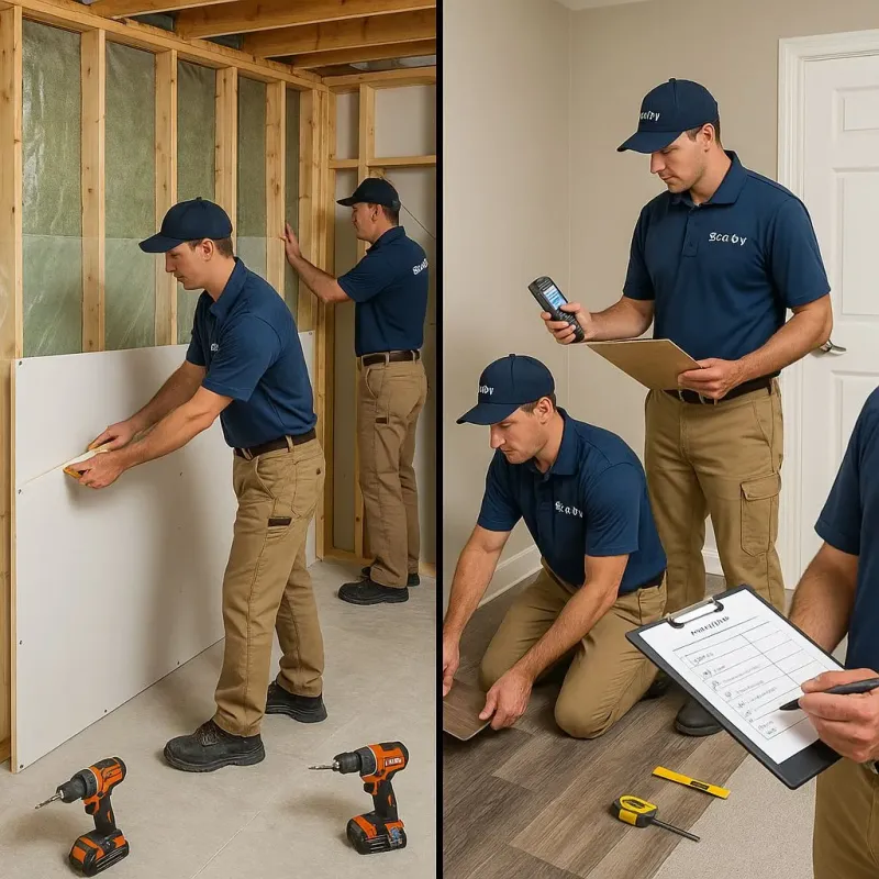 Repairs and Reconstruction process in Saint Marys, WV