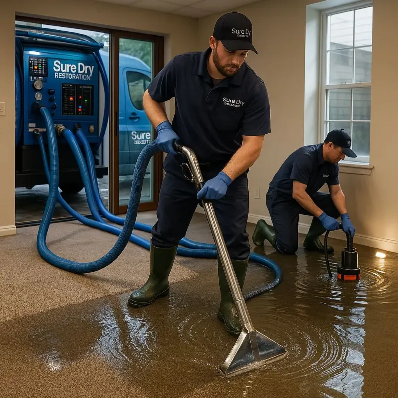 Water Extraction and Removal process in Saint Marys, WV